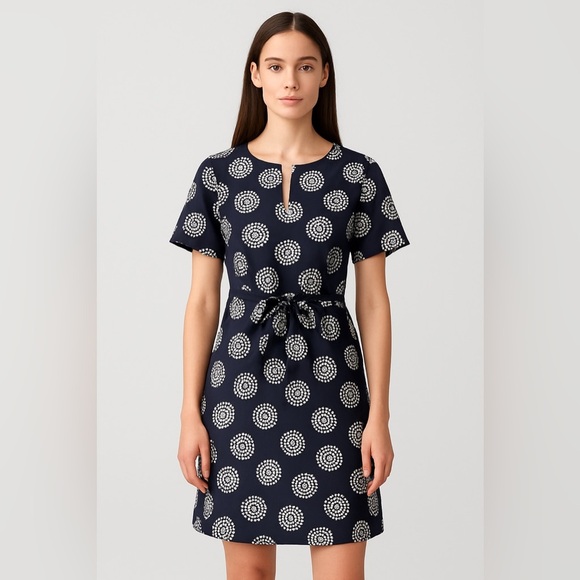 RED Valentino Dresses & Skirts - Red Valentino Navy & White Polka Dot Dress